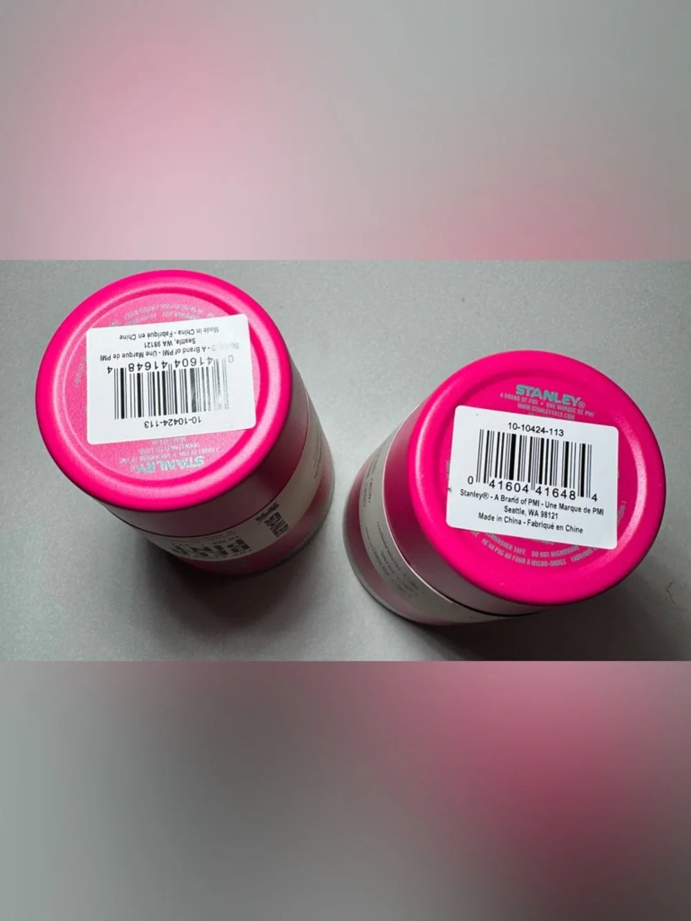 ✨🆕 Stanley Adventure Stacking Passion Pink Beer Pint Set - Picture 3 of 4